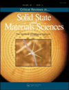 Critical Reviews In Solid State And Materials Sciences