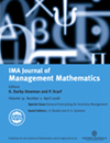 Ima Journal Of Management Mathematics