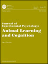 Journal Of Experimental Psychology-animal Learning And Cognition