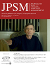 Journal Of Pain And Symptom Management