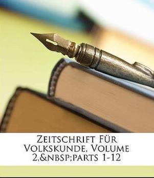 Zeitschrift Fur Volkskunde