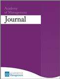 Academy Of Management Journal