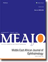 Middle East African Journal Of Ophthalmology