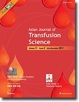 Asian Journal Of Transfusion Science