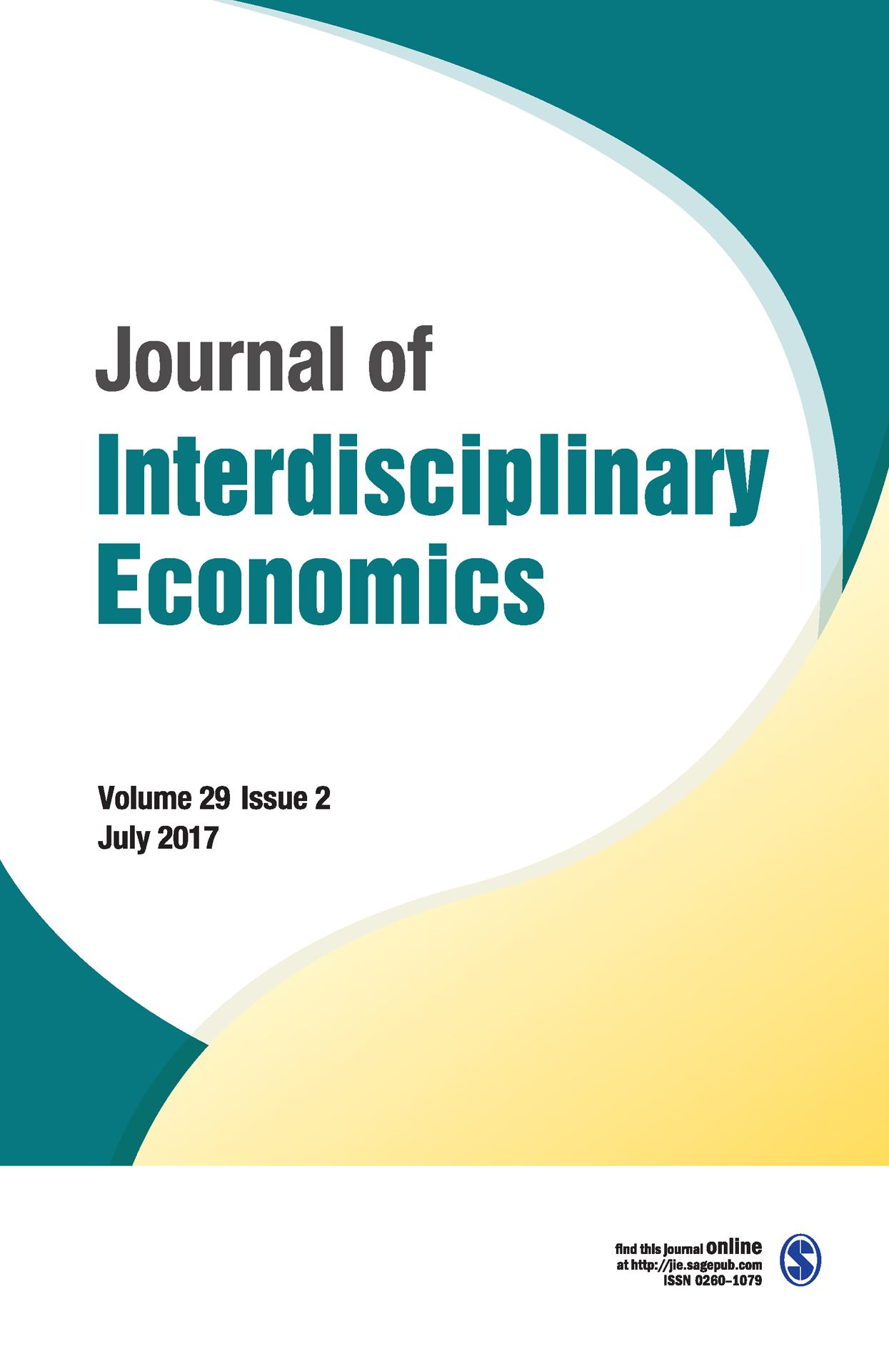 Journal Of Interdisciplinary Economics