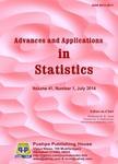 Advances And Applications In Statistics