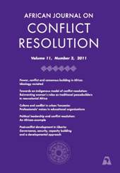 African Journal On Conflict Resolution