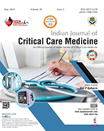 Indian Journal Of Critical Care Medicine