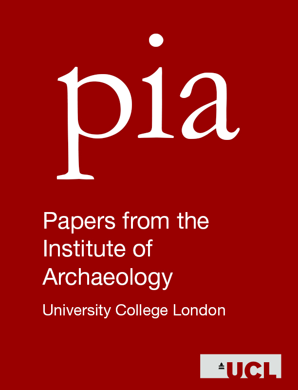 Papers From The Institute Of Archaeology