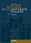 Annali Di Storia Delle Universita Italiane