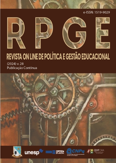 Revista On Line De Politica E Gestao Educacional