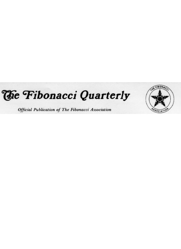 Fibonacci Quarterly