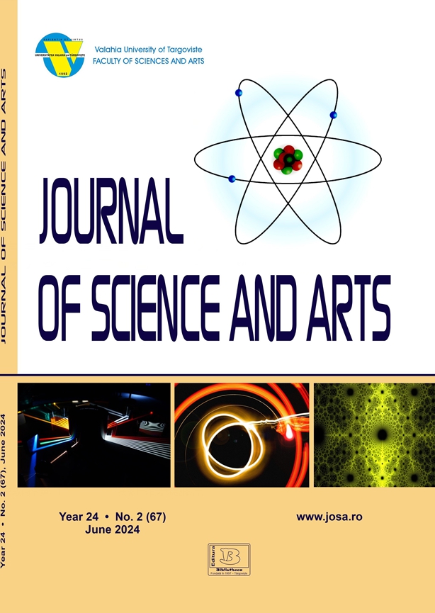 Journal Of Science And Arts