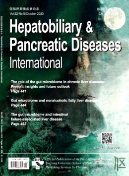 Hepatobiliary   Pancreatic Diseases International雜志